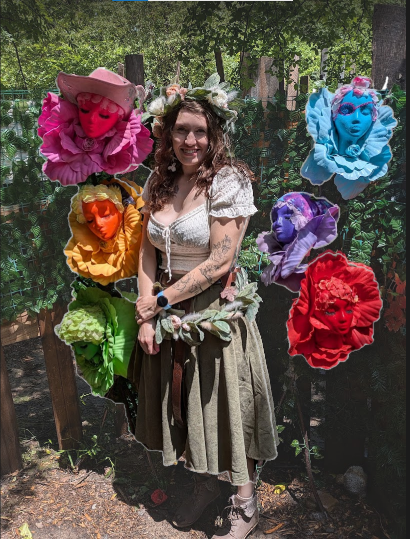 Sarah at the renaissance fair